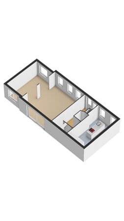 Floorplan - Papiliohof 2, 3544 VV Utrecht